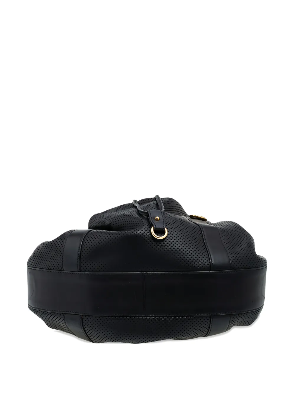 Polo Ralph Lauren perforated drawstring shoulder bag - Schwarz