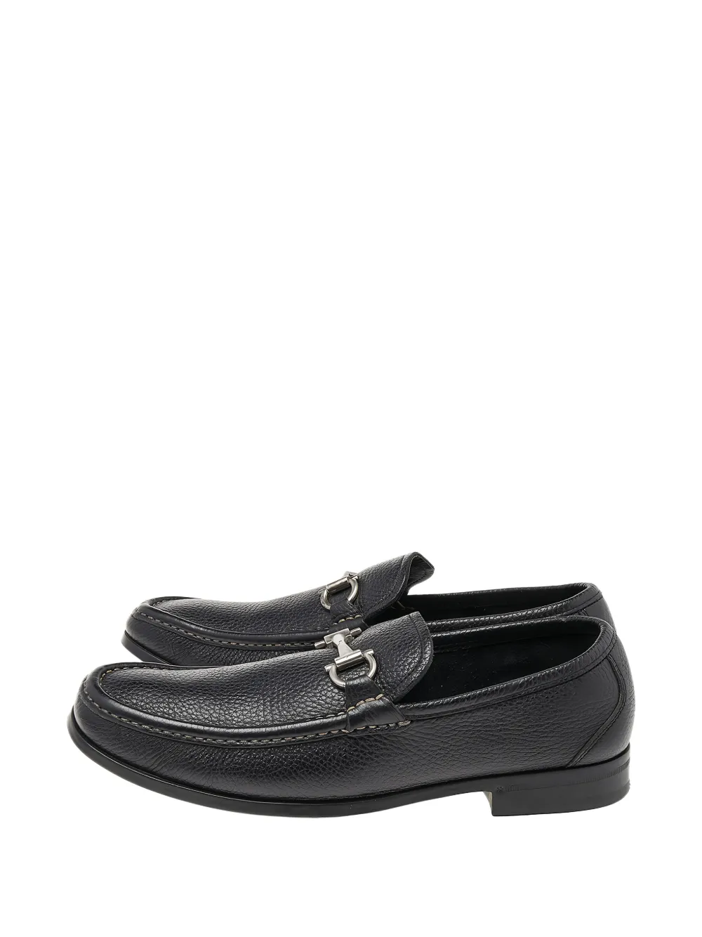 Ferragamo Pre-Owned Gancini loafers - Schwarz