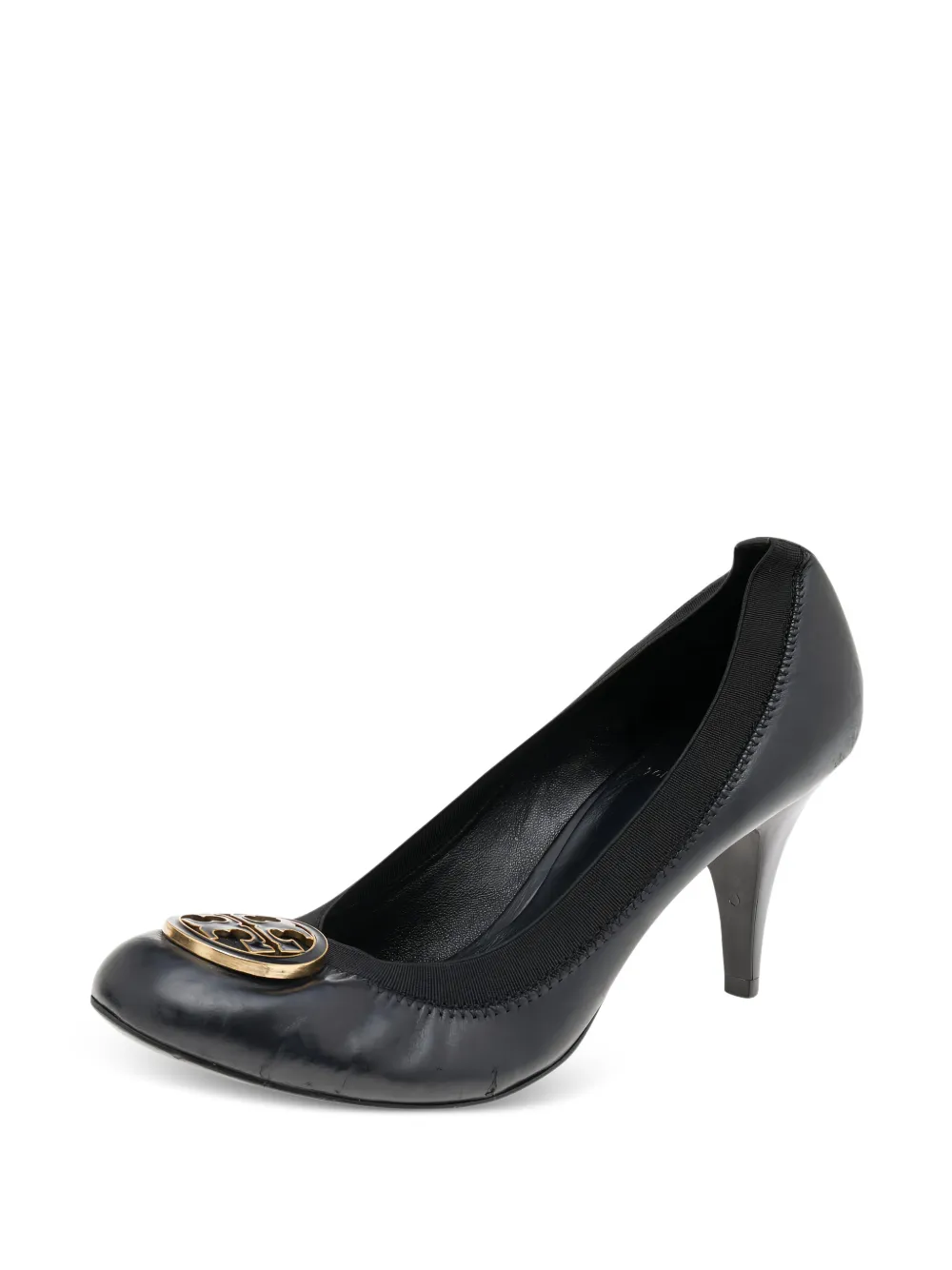 Tory Burch Caroline logo-plaque pumps - Schwarz