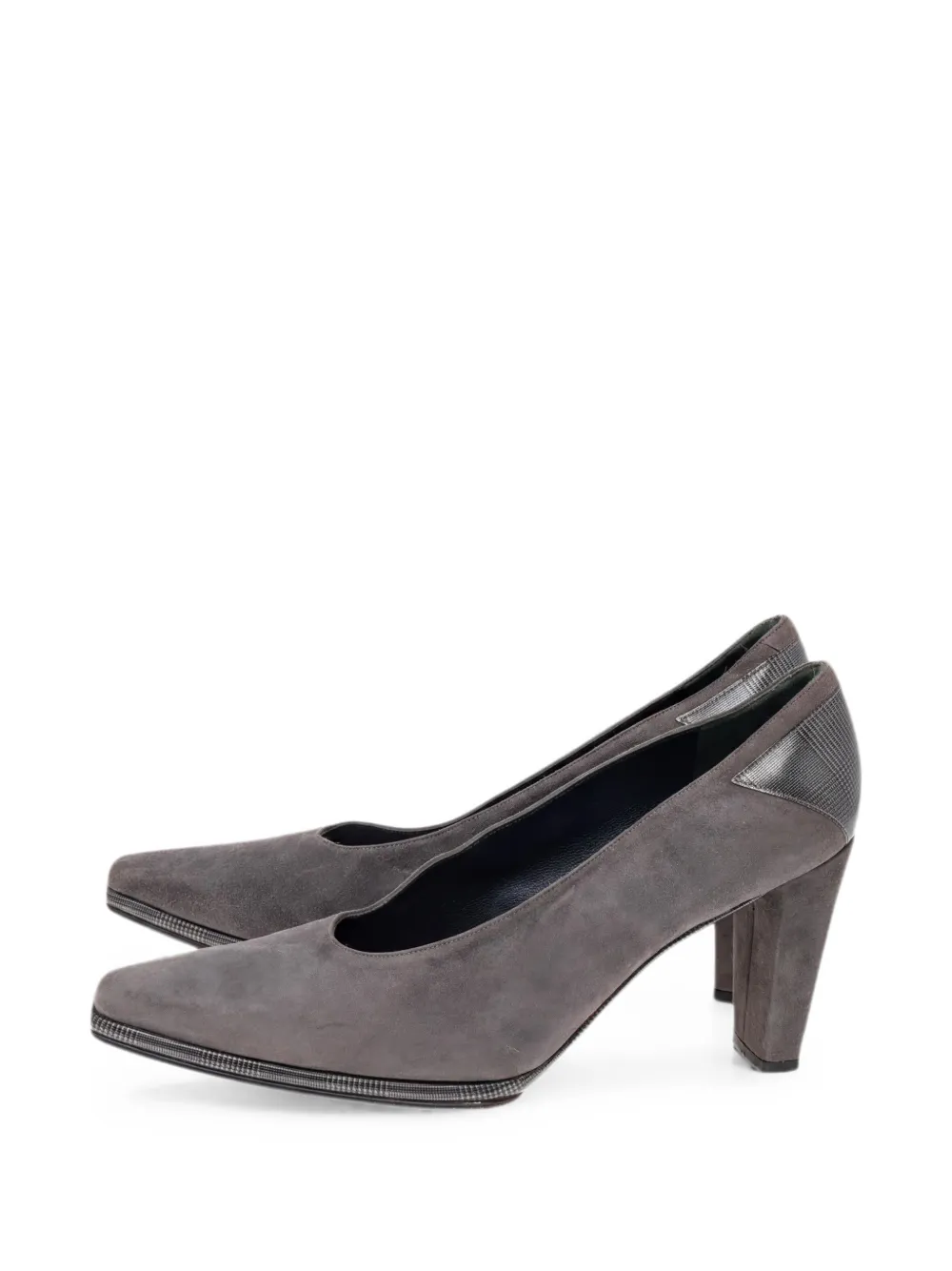 Stuart Weitzman suede pumps - Grau