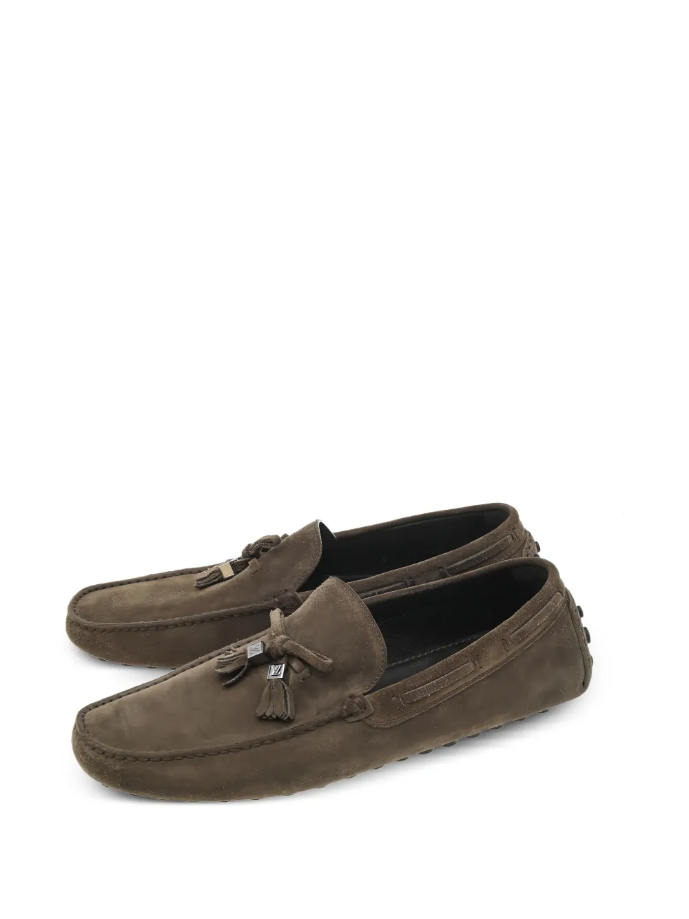 Louis Vuitton Pre-Owned Imola tassel loafers - Verde
