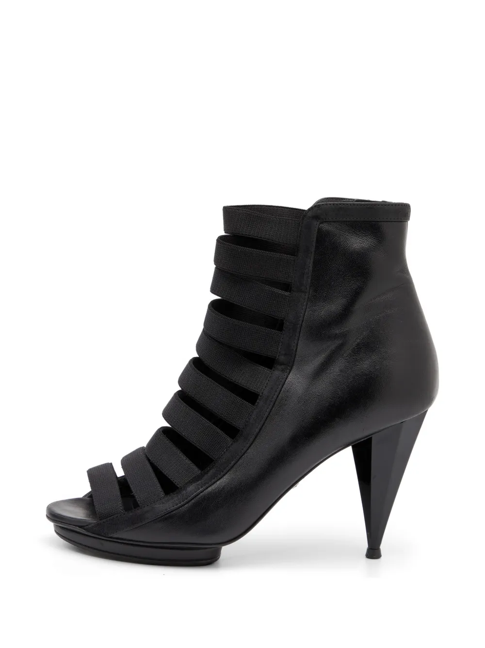Gucci Pre-Owned Isadora gladiator ankle boots - Schwarz