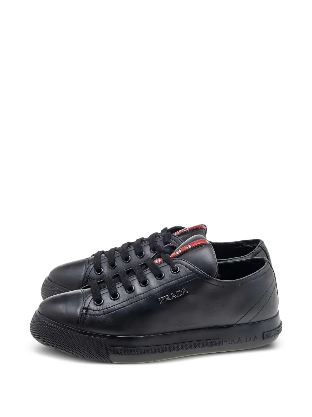 Prada Pre-Owned プラダ スポーツ スニーカー | ブラック | FARFETCH JP