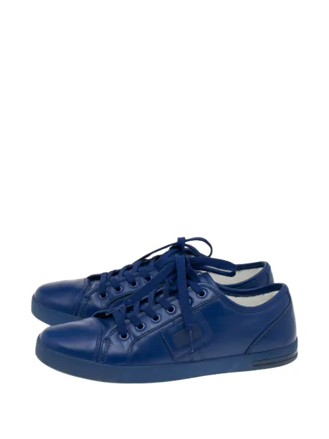 Dolce & Gabbana Pre-Owned logo plaque low-top sneakers