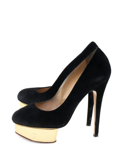 Charlotte Olympia 155mm Dolly platform pumps