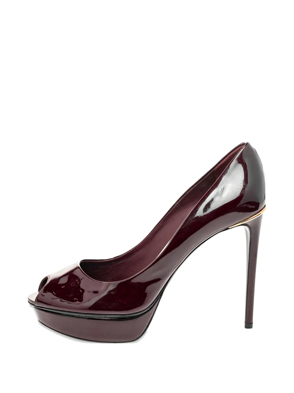 Louis Vuitton Pre-Owned Eyeline platform pumps - Rot