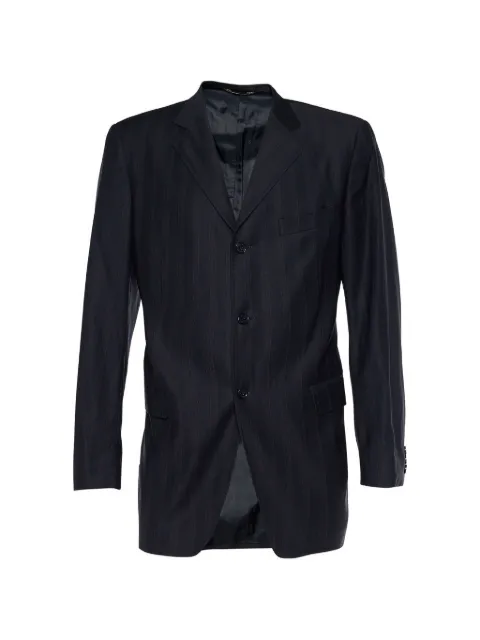 Dolce & Gabbana Pre-Owned striped single-breasted blazer