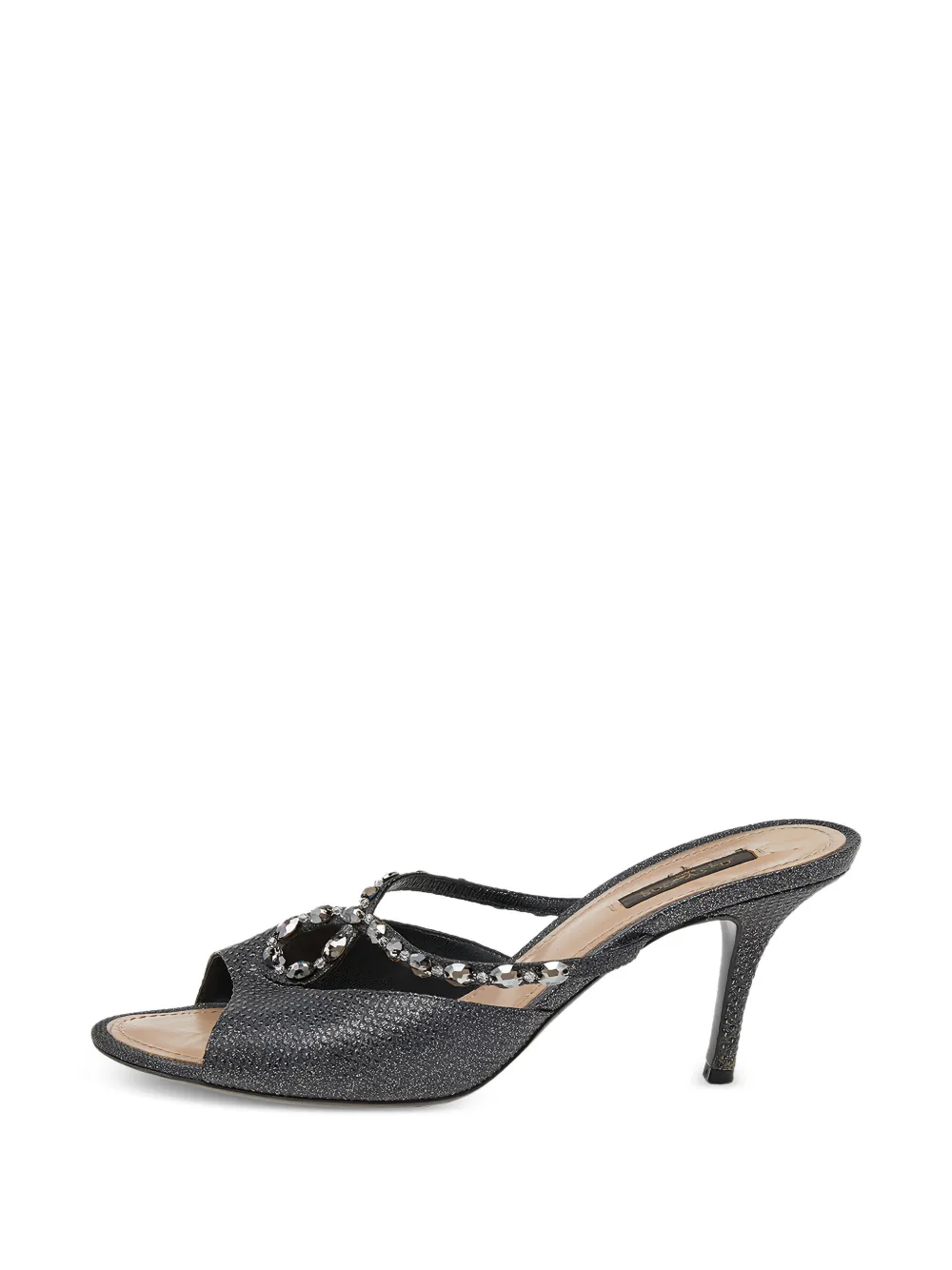 Louis Vuitton Pre-Owned embellished open-toe sandals - Schwarz