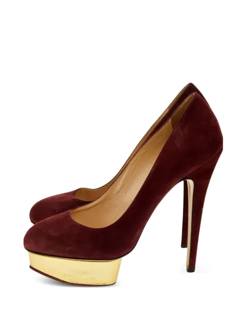Charlotte Olympia 155mm Dolly platform heeled pumps