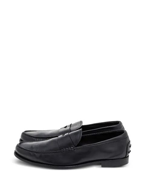 Tod's Vintage penny keeper leather loafers