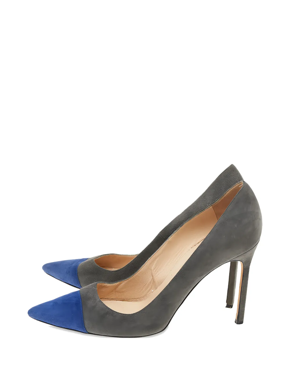 Manolo Blahnik pointed-toe pumps - Grau