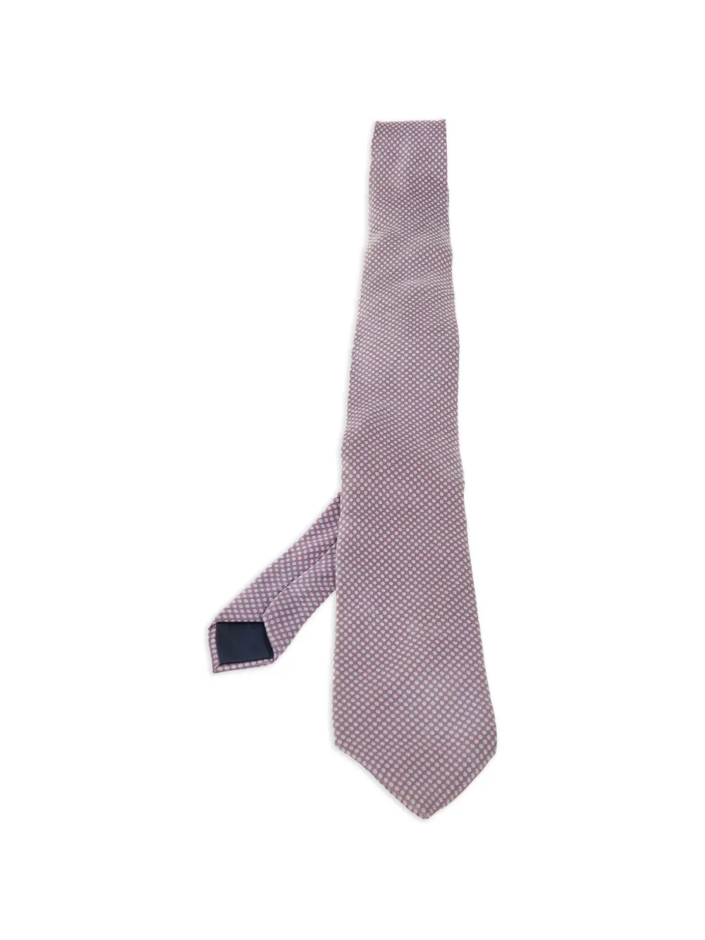 Lanvin Pre-Owned Dot-pattern silk tie - Rosa