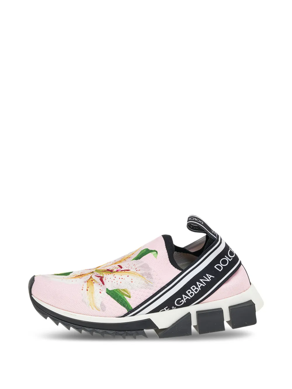 Dolce & Gabbana Pre-Owned Sorrento logo-print sneakers - Rosa