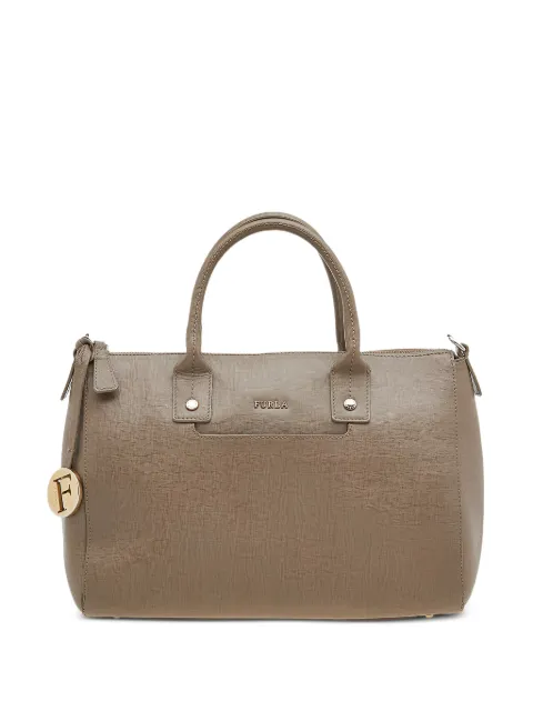 Furla medium Linda logo-charm tote bag