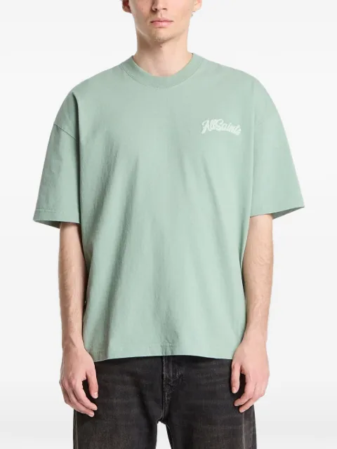 AllSaints Odyssey logo-print T-shirt