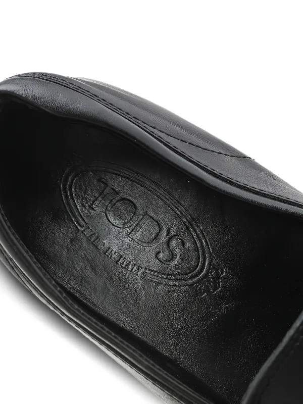 Tod's Vintage レザーペニーローファー | ブラック | FARFETCH JP