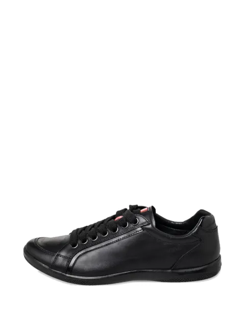 Prada Pre-Owned Prada Sport leather sneakers