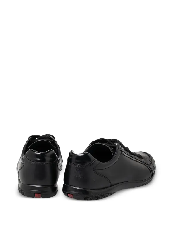 Prada Pre-Owned プラダ スポーツ レザースニーカー | ブラック