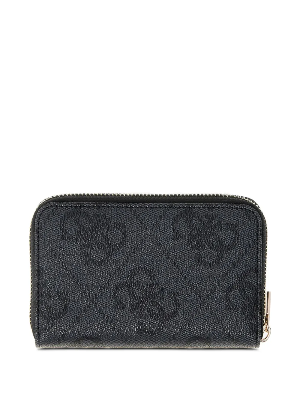 GUESS USA Horsebit portemonnee met monogram Zwart