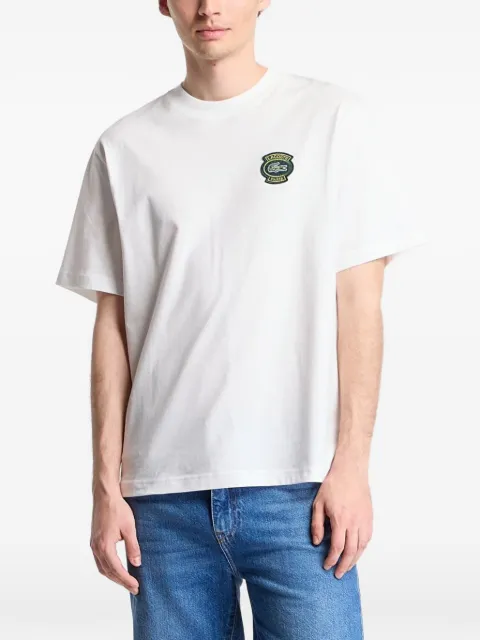 Lacoste logo-patch T-shirt