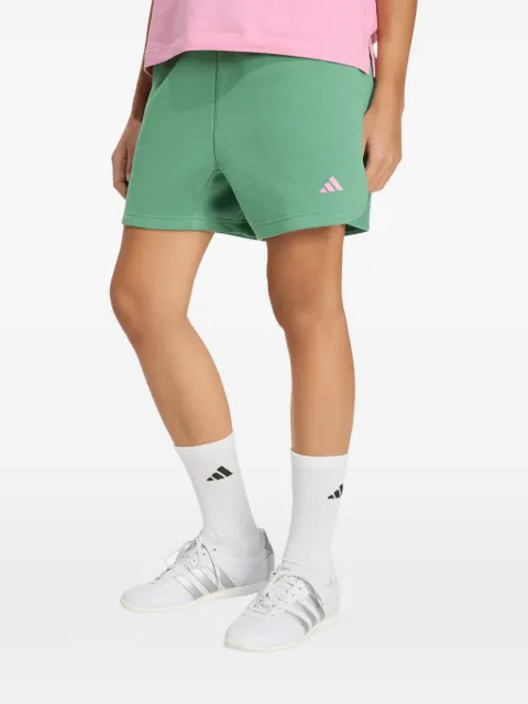 adidas Short de alfaiataria com logo bordado