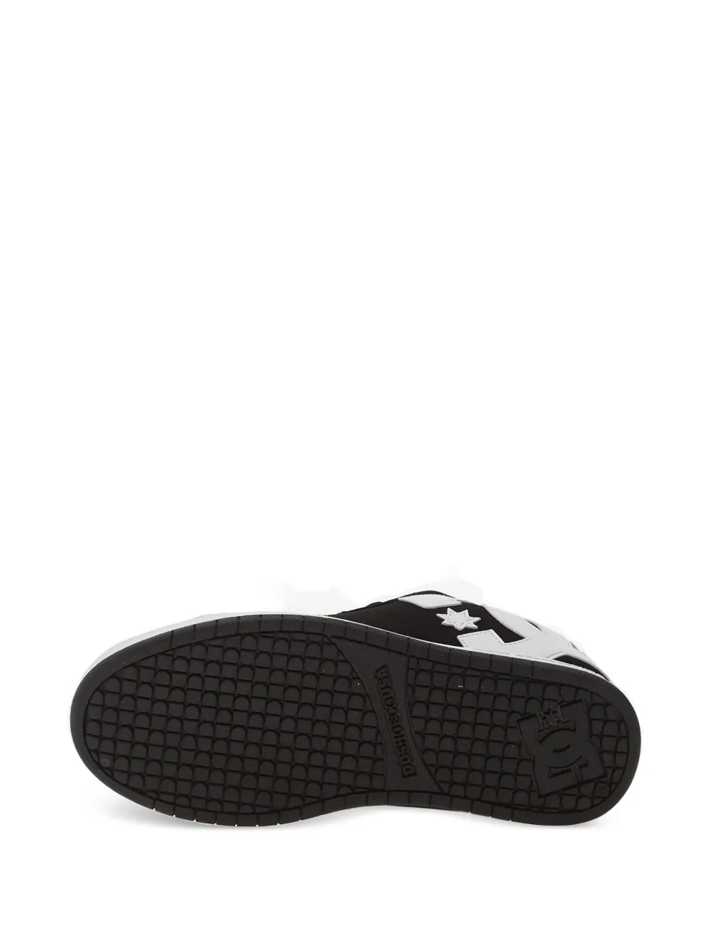 DC Shoes Sneakers met logopatch Zwart