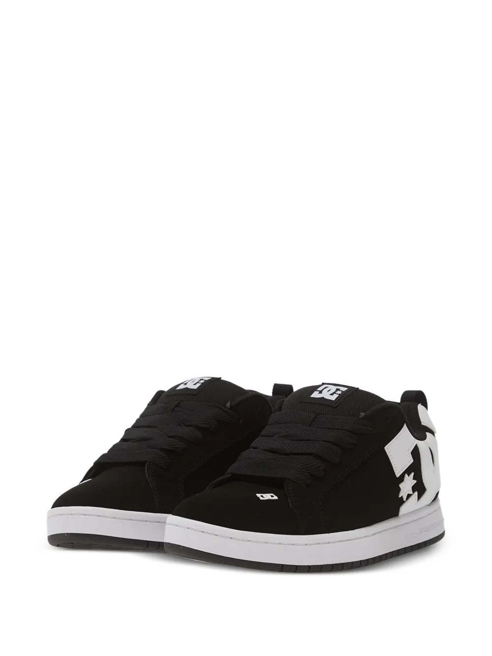 DC Shoes Sneakers met logopatch Zwart