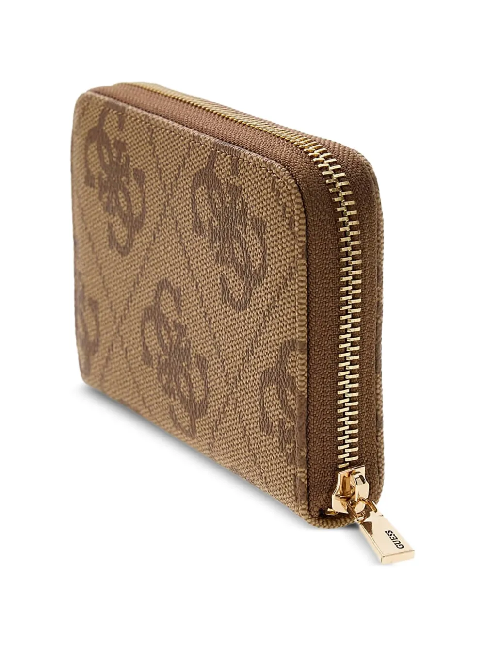 GUESS USA Medium portemonnee Bruin