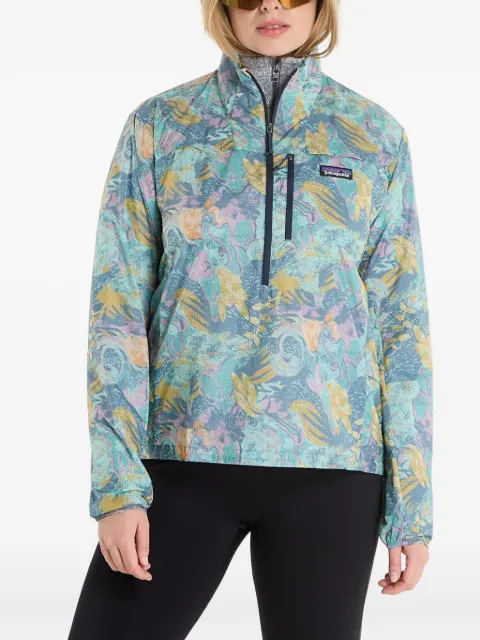 Patagonia abstract-print quarter-zip sweatshirt