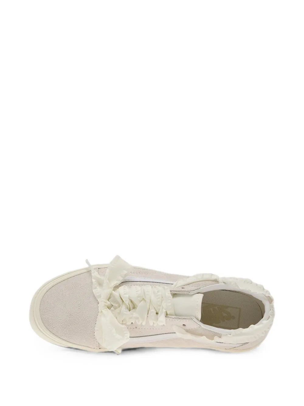 Vans Old Skool sneakers met ruches Wit