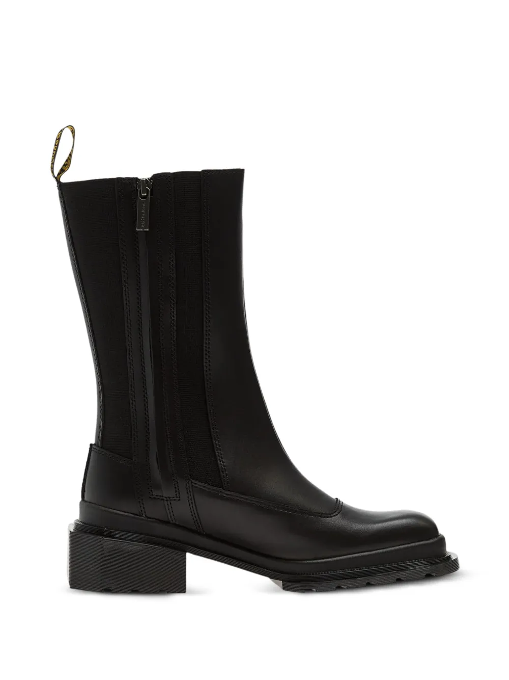 Dr Martens square-toe leather boots - Nero