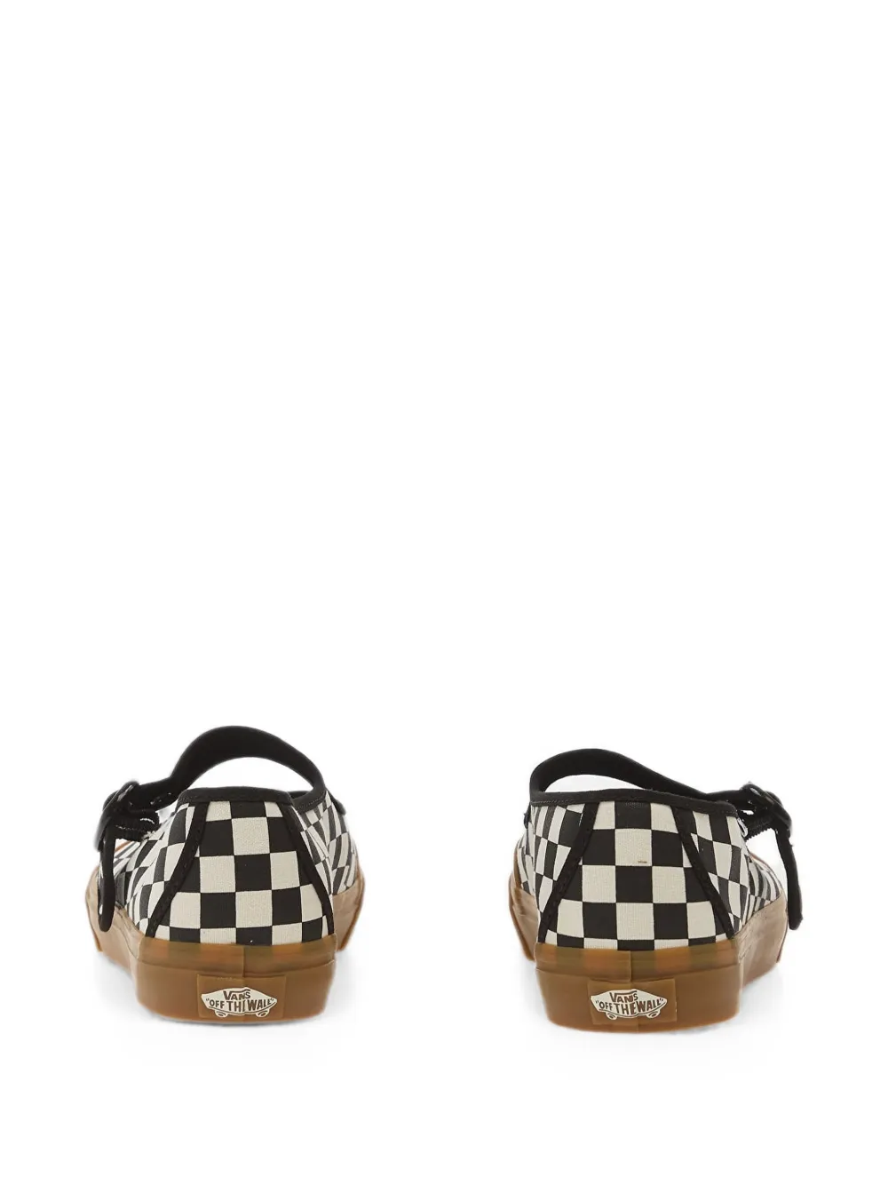 Vans Geruite sneakers met gespsluiting Zwart