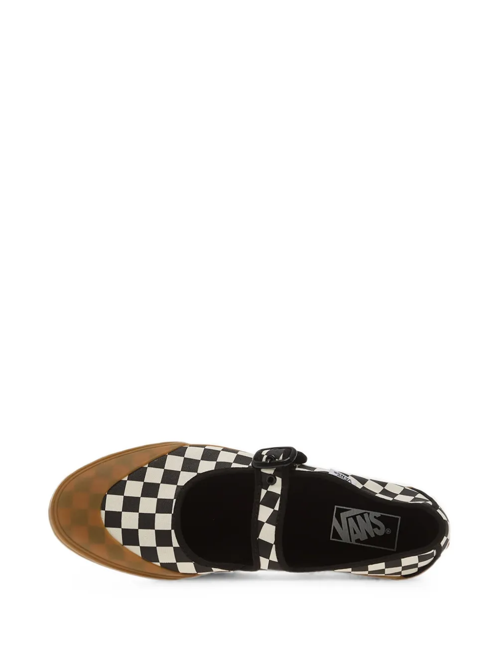 Vans Geruite sneakers met gespsluiting Zwart