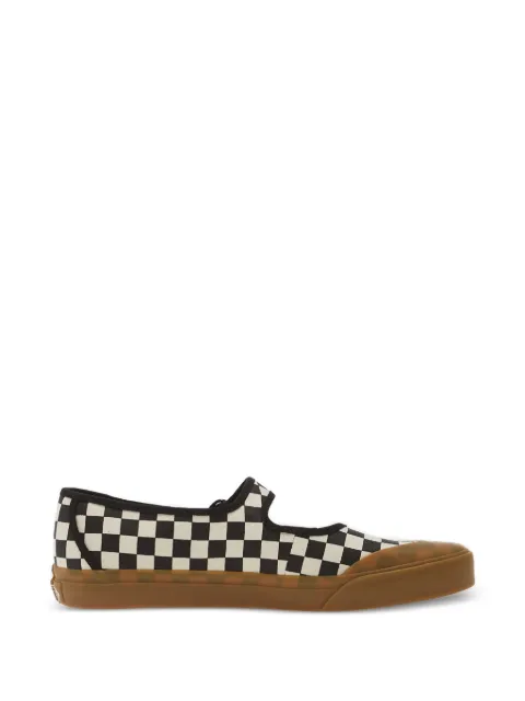 Vans checkerboard buckle-fastening sneakers