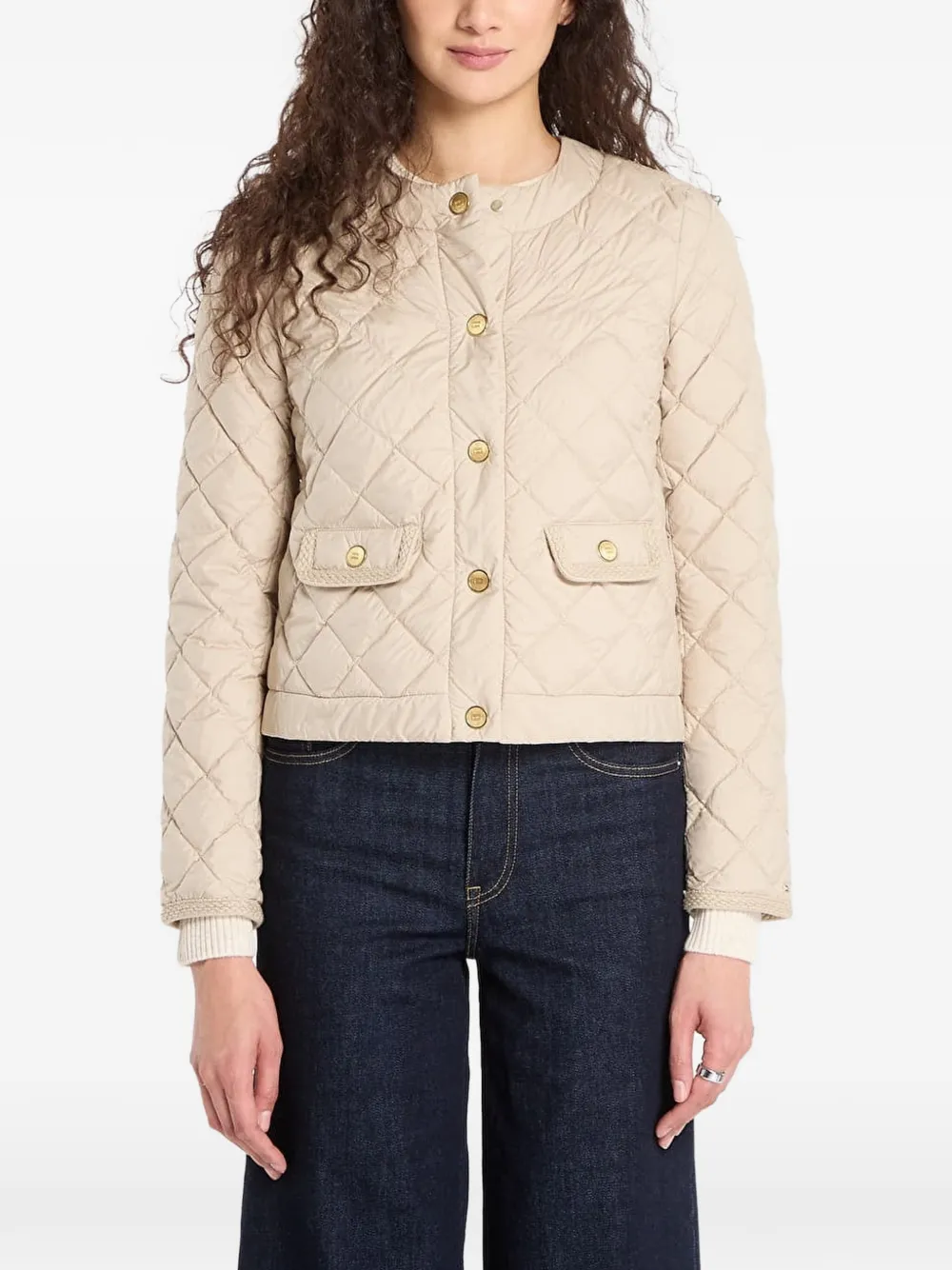 Tommy Hilfiger flap-pocket jacket - Toni neutri