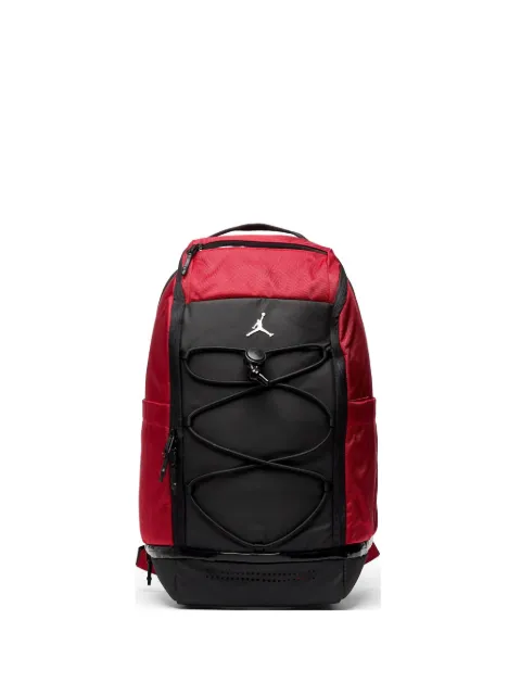 Jordan bungee-cord logo-print backpack