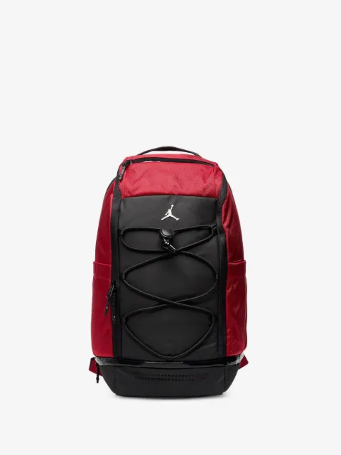 Jordan bungee-cord logo-print backpack