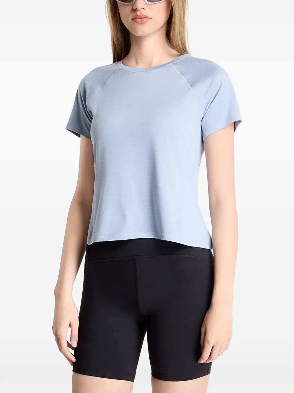 The North Face T-shirt con maniche raglan - Blu