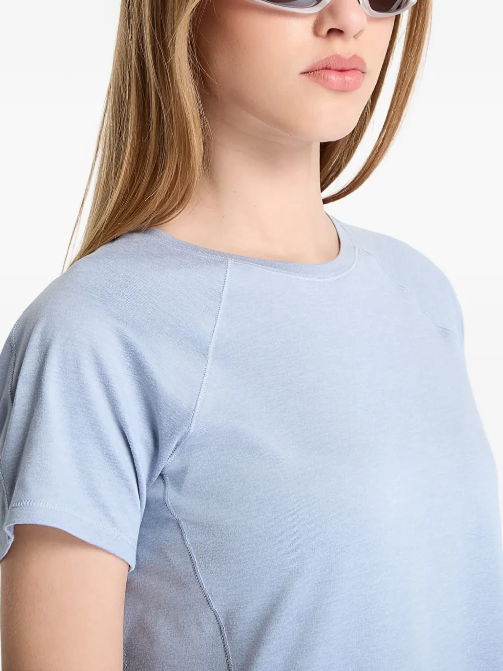 The North Face T-shirt met raglan mouwen Blauw