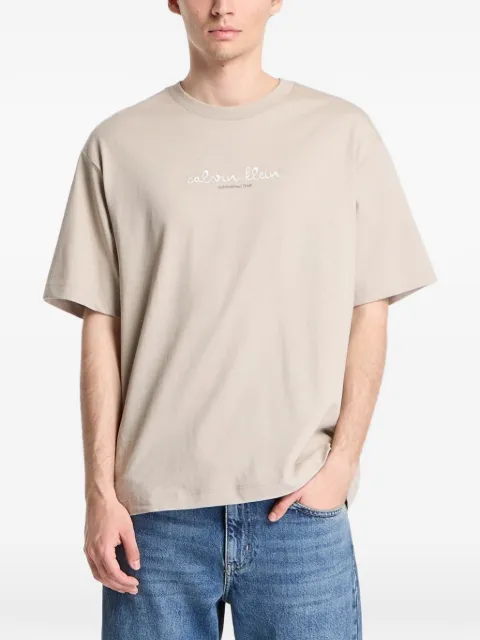 Calvin Klein camiseta con logo estampado