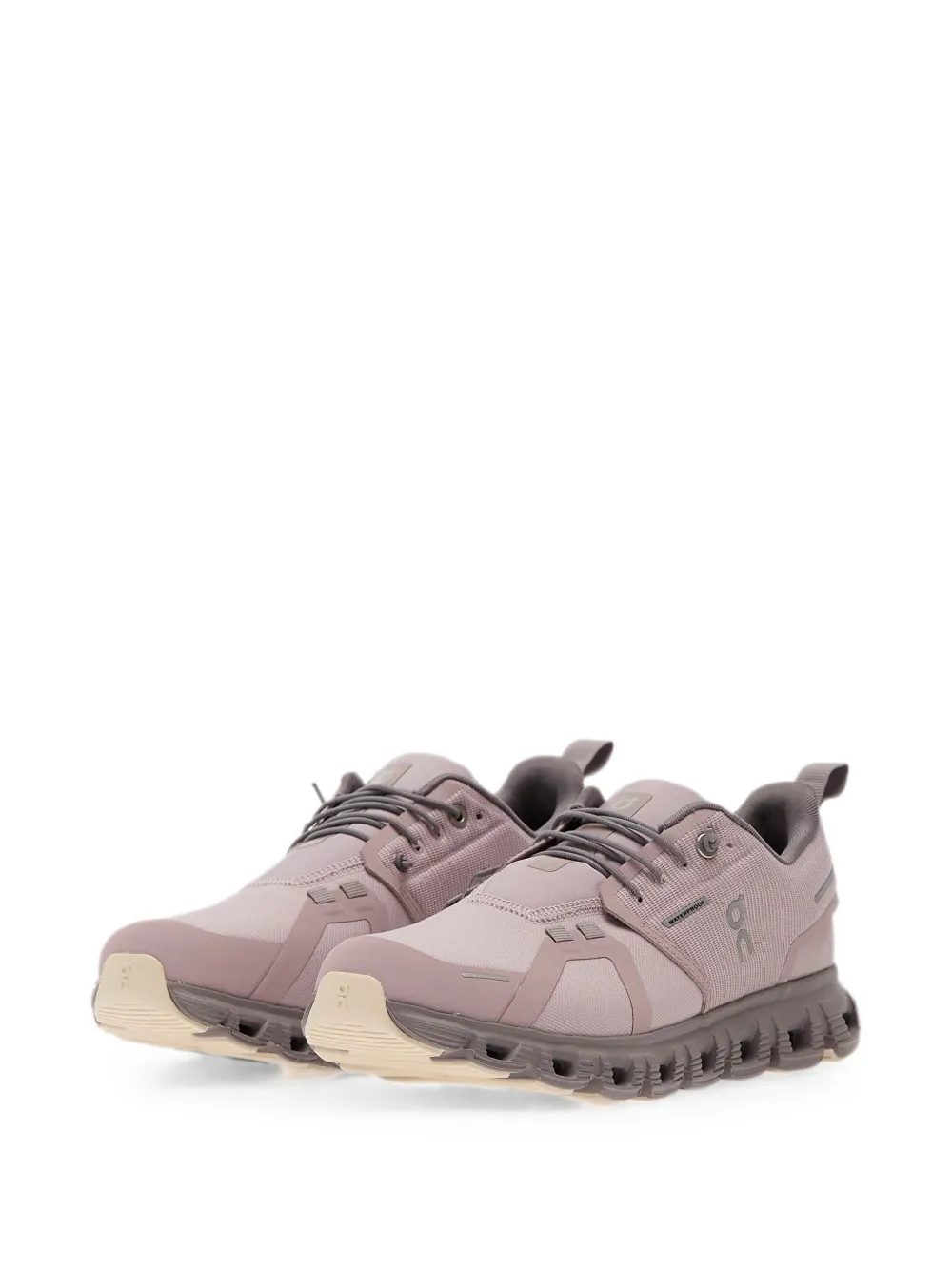 On Cloud 6 Waterproof lace-up sneakers Paars