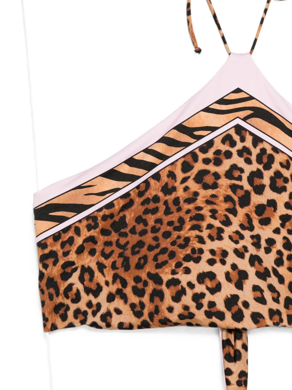 MC2 Saint Barth Bikini met halternek Beige