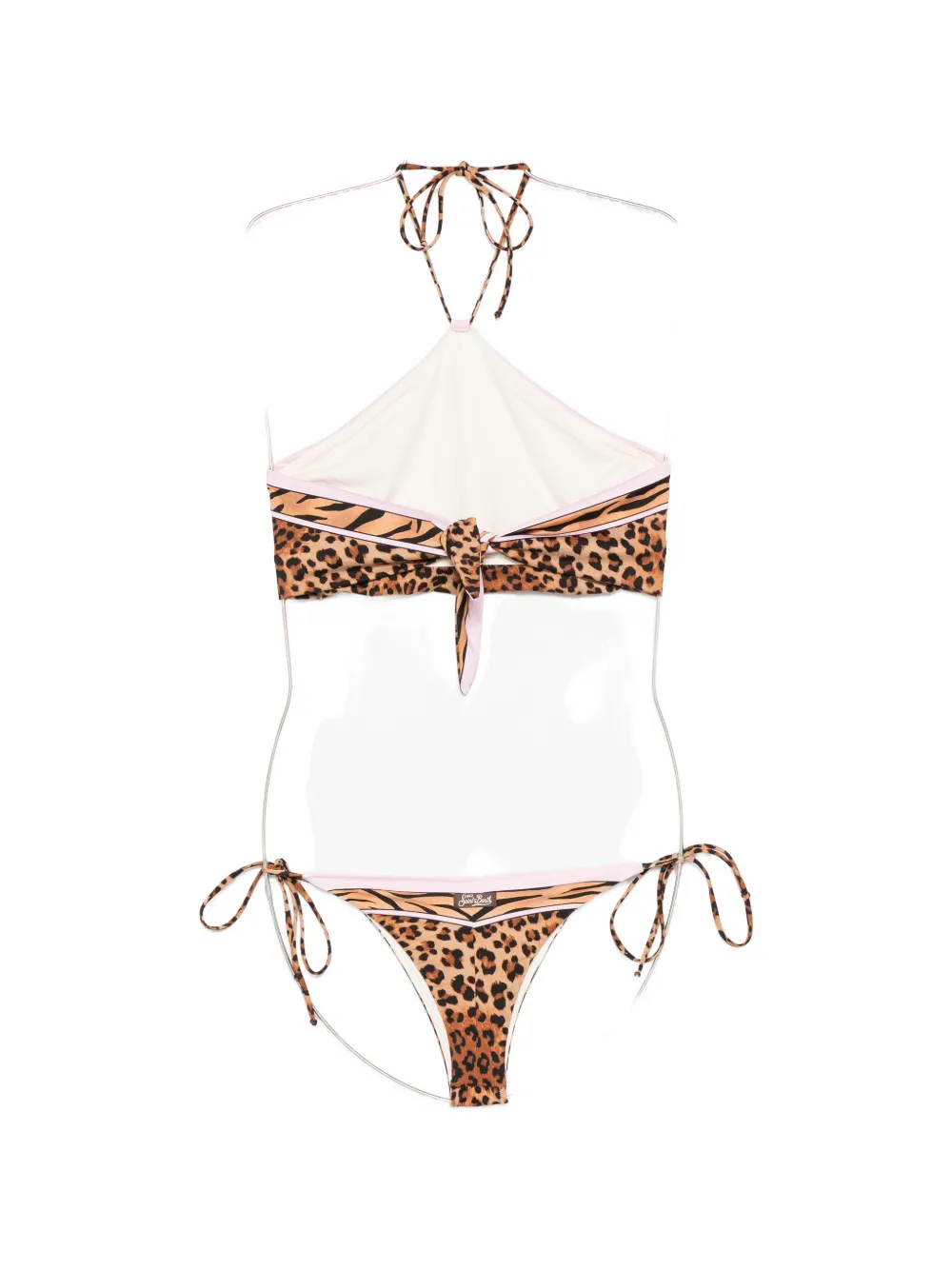MC2 Saint Barth Bikini met halternek Beige