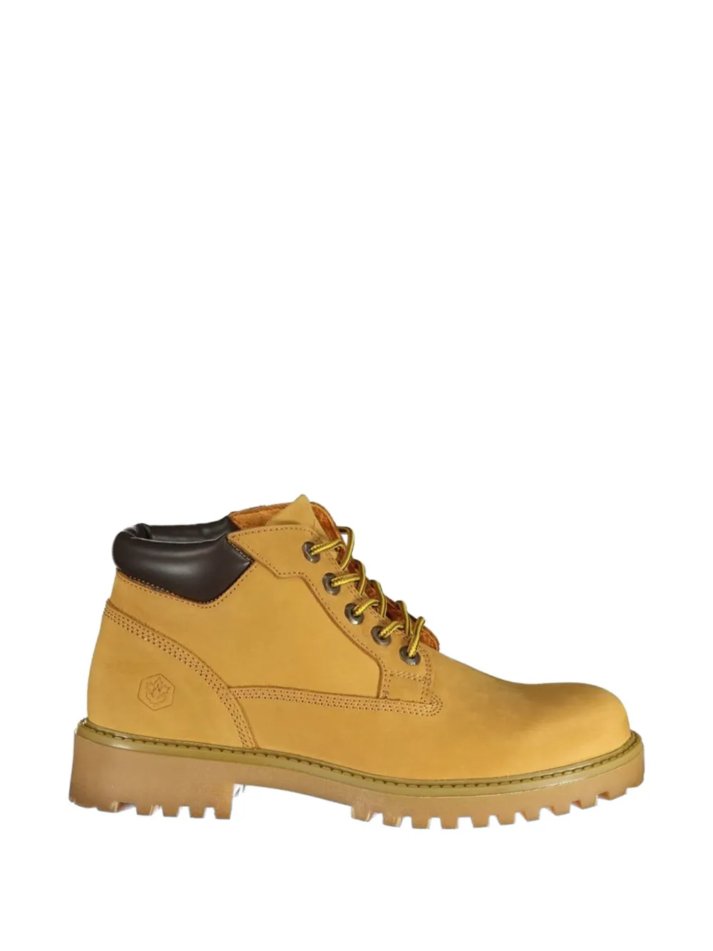 LUMBERJACK lug-sole hiking boots Geel