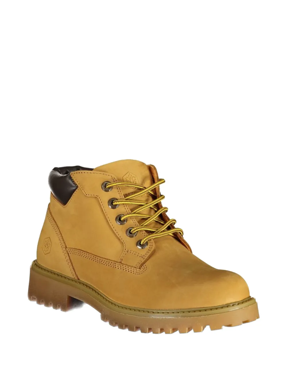 LUMBERJACK lug-sole hiking boots Geel