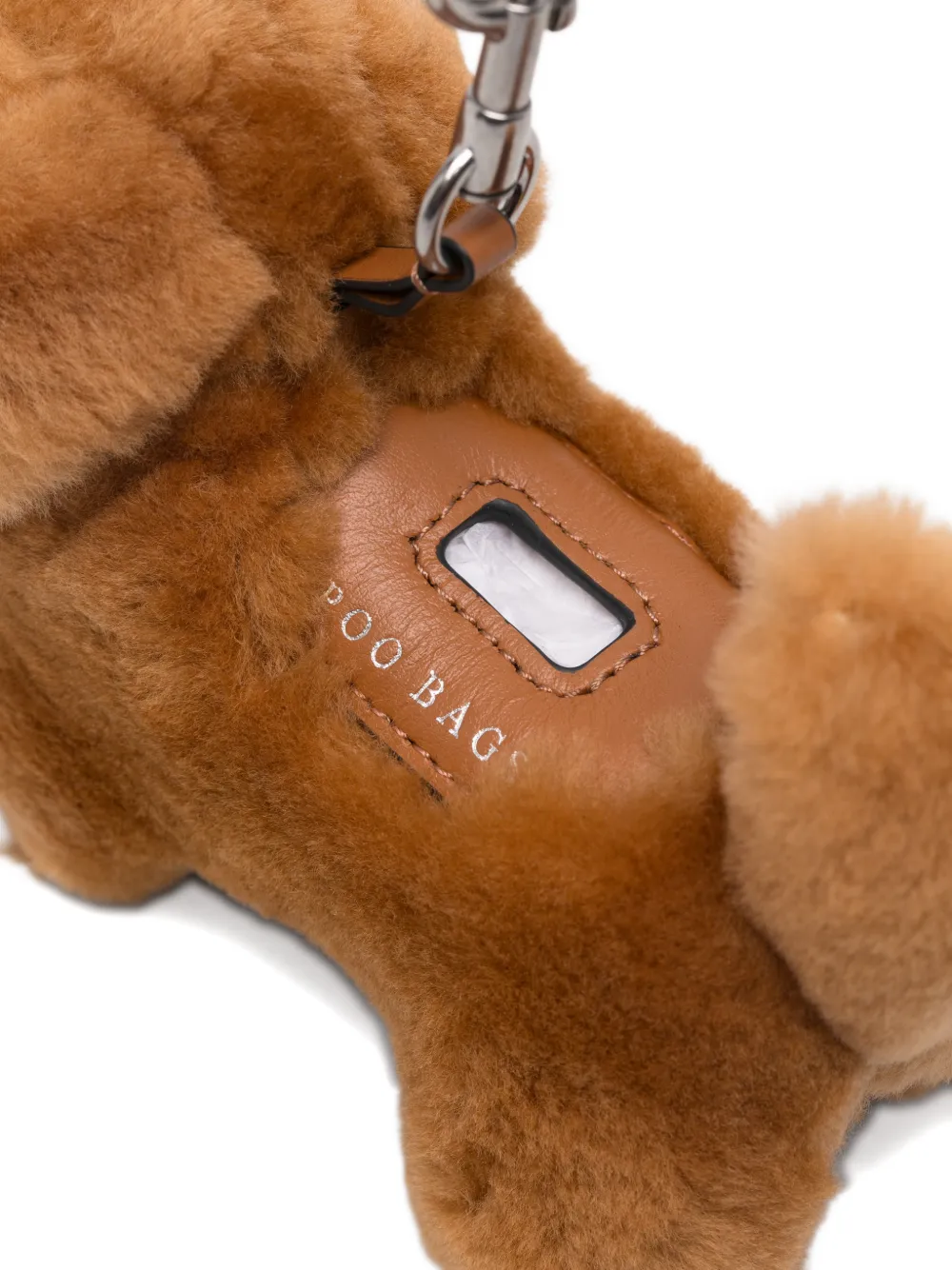 Anya Hindmarch Lammy sleutelhanger Bruin