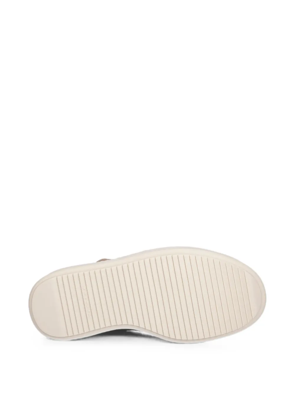 Rick Owens DRKSHDW chunky-sole lace-up sneakers Beige