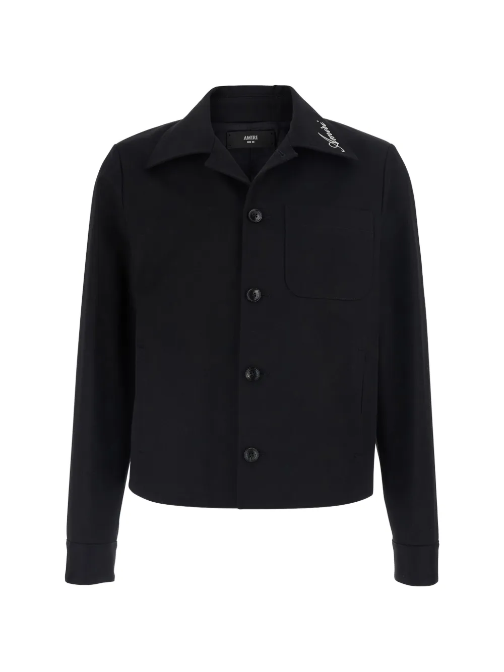 AMIRI logo-embroidered jacket - Nero
