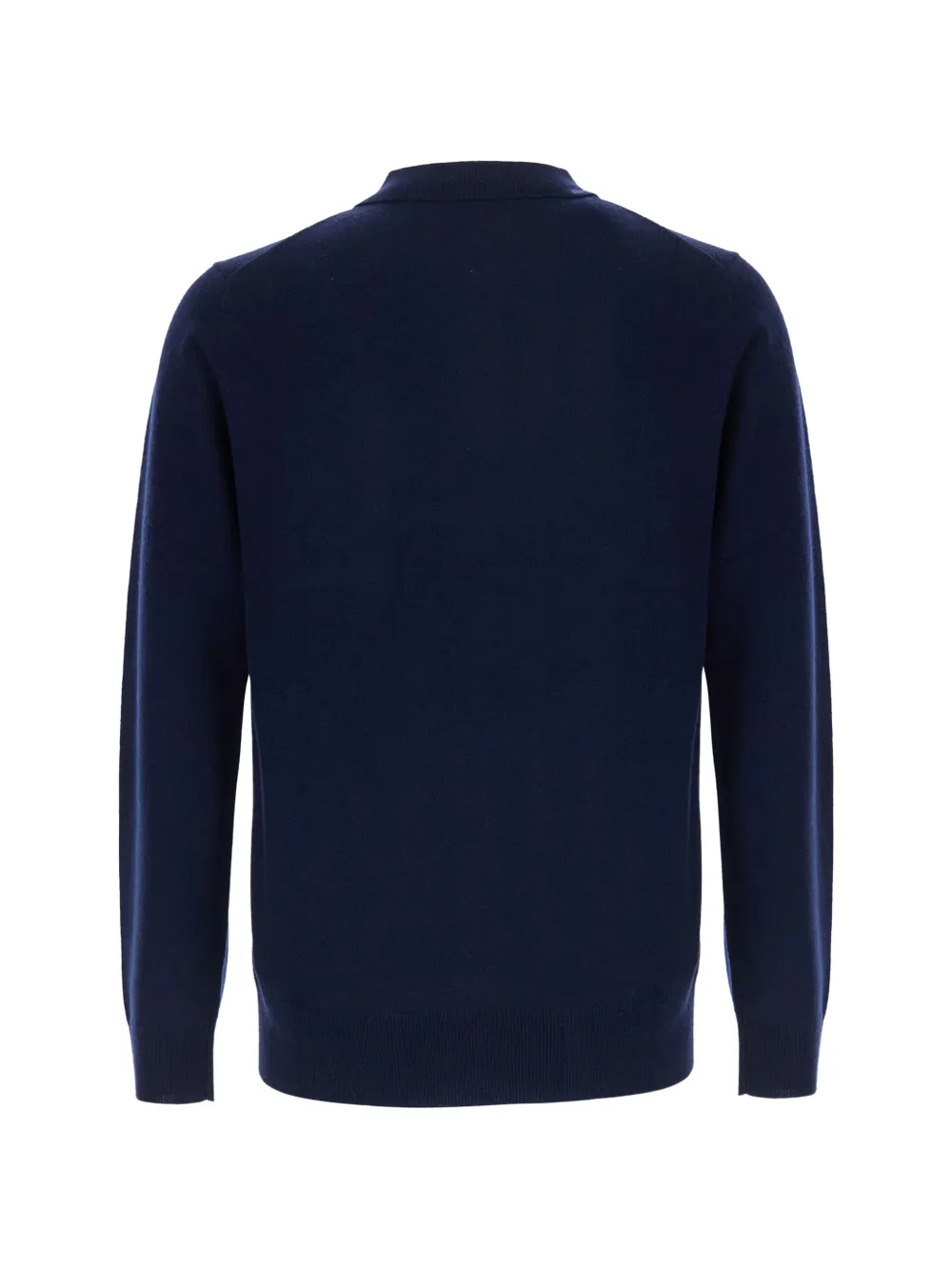 ASPESI button-down polo sweater Blauw