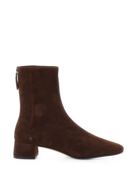 Aquazzura Saint Honore almond-toe ankle boots